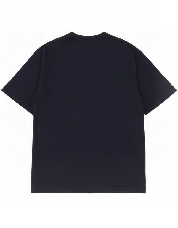 T-shirt da uomo Adidas Top Large in cotone blu navy