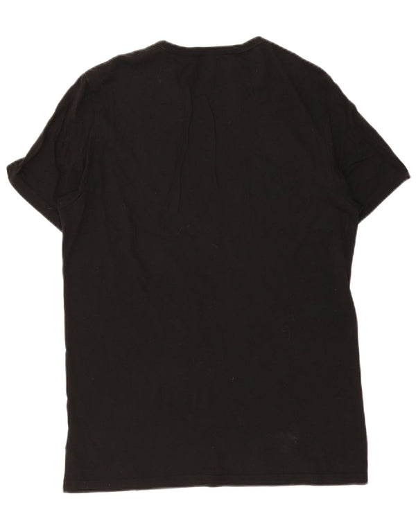 T-shirt grafica da uomo G-Star Top in cotone nero medio