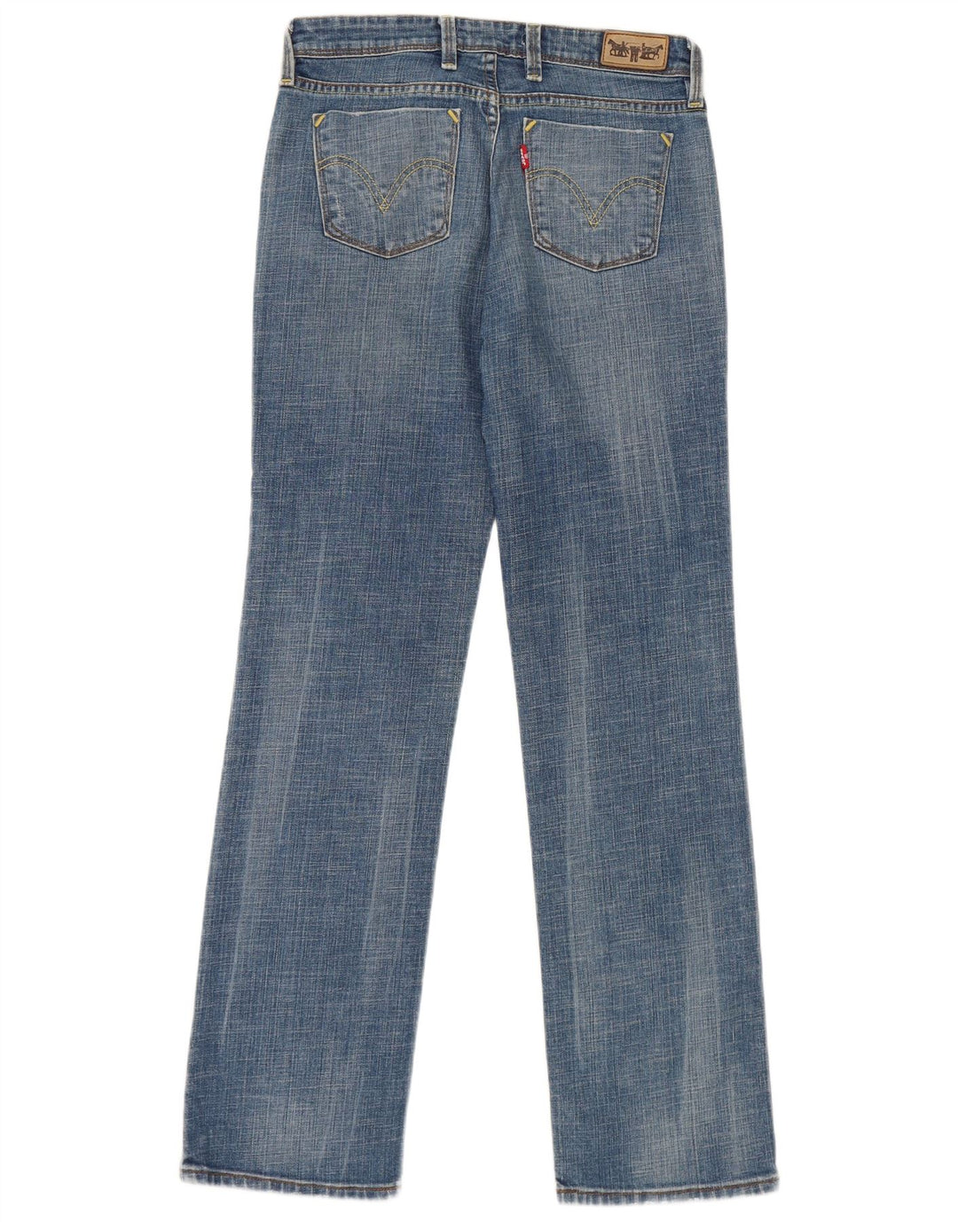 Jeans dritti da donna Levi's W29 L32 cotone blu