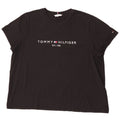 Maglietta grafica da uomo Tommy Hilfiger Top XL Nera
