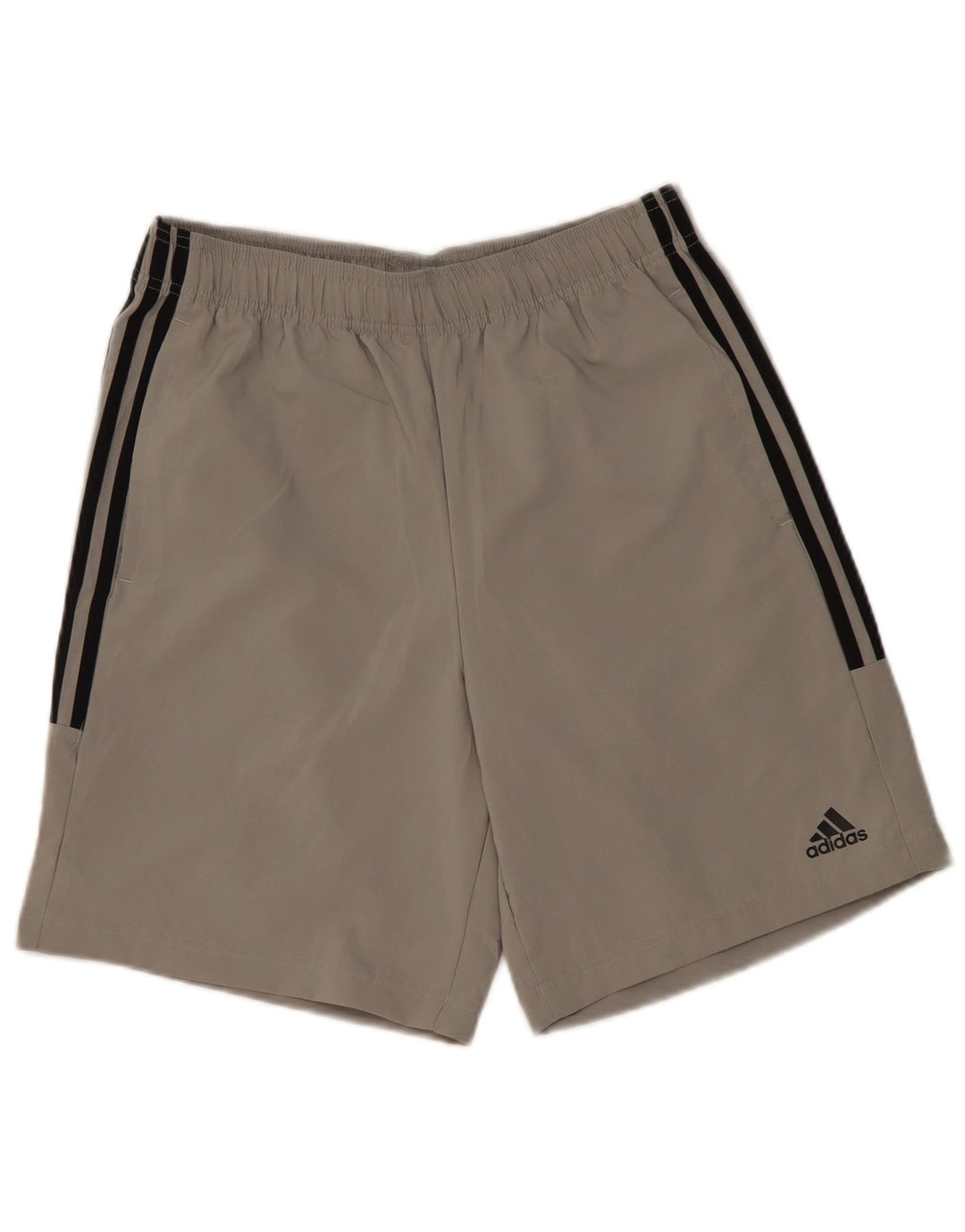 Pantaloncini sportivi ADIDAS da uomo di colore grigio medio