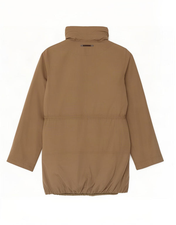 Giacca Parka con cappuccio da donna Massimo Dutti UK 12 Beige medio