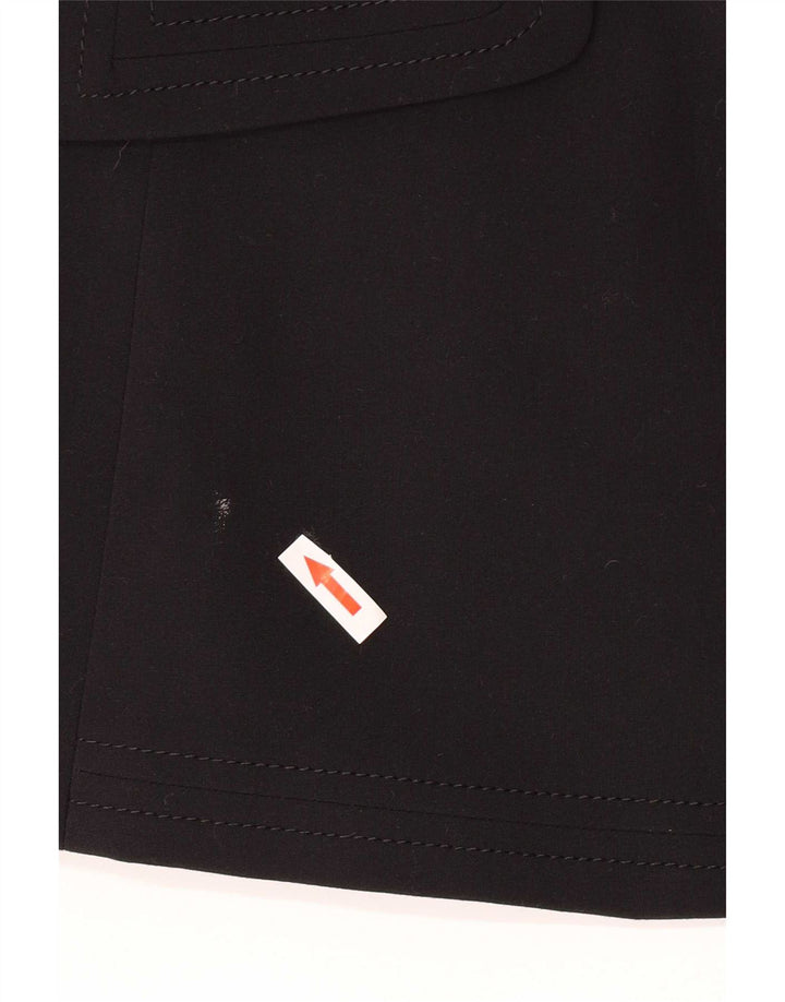 Giacca blazer a 1 bottone Marks & Spencer da donna UK 16 grande poliestere nero