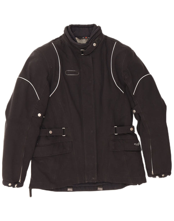 Giacca Spidi Motorstyle Racer da donna UK 14 Medium Nero Poliestere