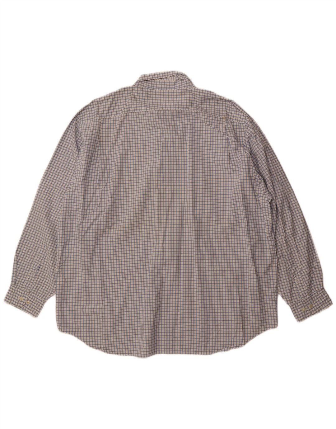 Camicia da uomo Eddie Bauer XL in cotone a quadri bianchi