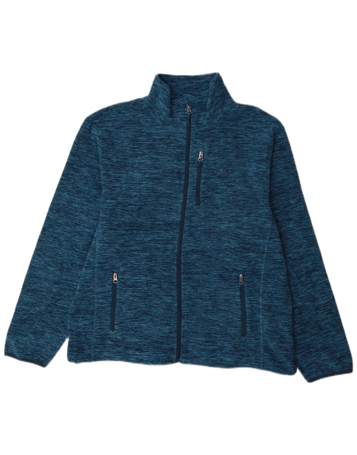 Giacca in pile da uomo MC Kinley UK 46 3XL Poliestere screziato blu