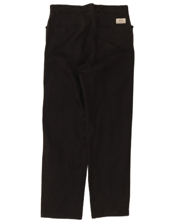 Pantaloni casual dritti da uomo Avirex W30 L30 cotone nero