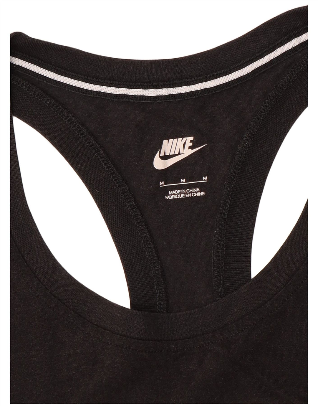 Canotta grafica NIKE da donna UK 12 media nera