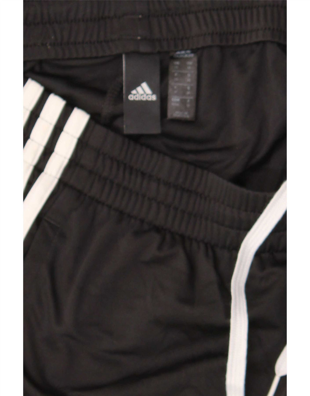 Pantaloncini sportivi da uomo Adidas medi sportivi in poliestere nero
