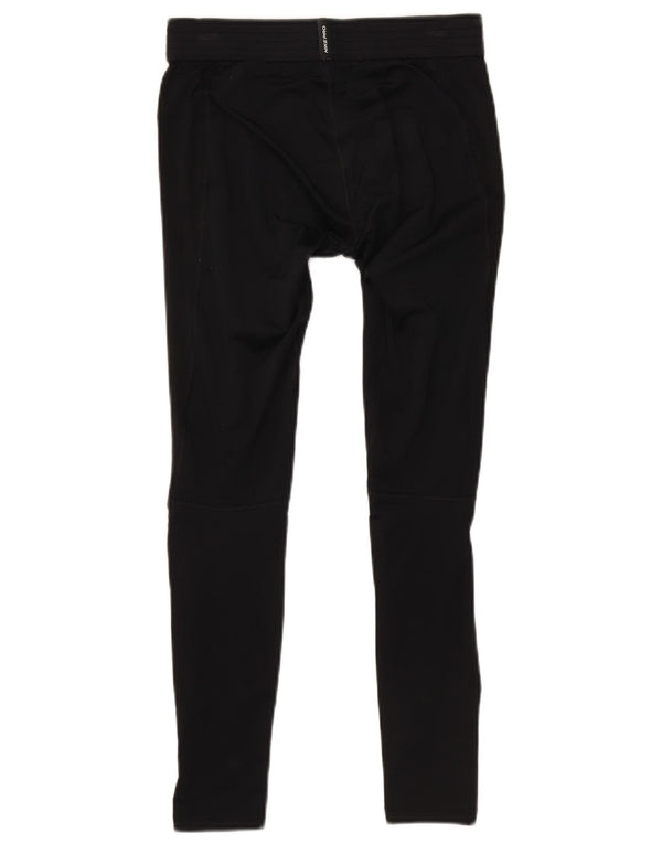 Leggings grafici Nike Dri Fit da uomo piccoli neri