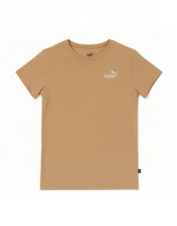 Maglietta Puma da bambino 10-11 anni piccola in cotone beige