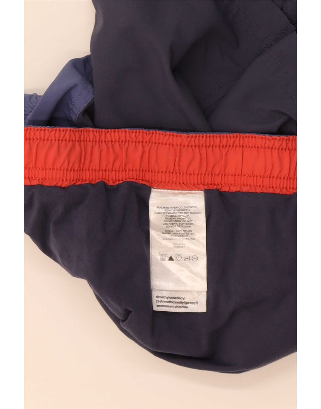 Gonna Columbia da donna UK 14 grande in nylon color block blu navy