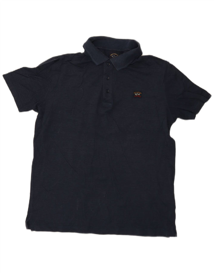 Polo da uomo Paul & Shark grande blu navy