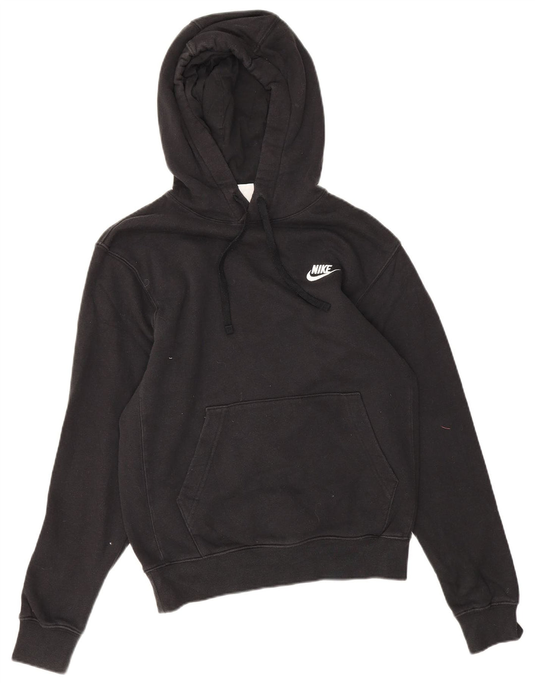 Felpa con cappuccio da uomo Nike XS in cotone nero
