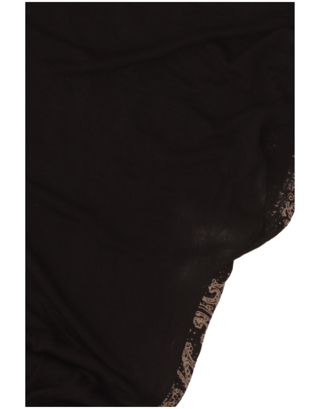 Desigual Tunica Oversize da Donna Top UK 16 Grande Viscosa Floreale Nera