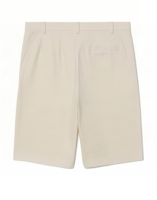 Pantaloncini chino da donna Marks & Spencer UK 12 medi W34 cotone bianco