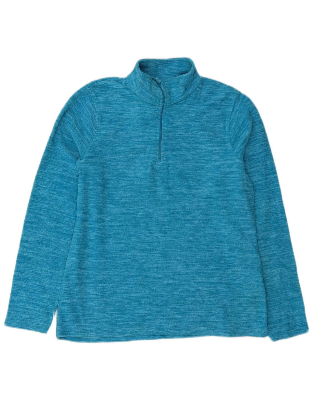 Maglione in pile da donna Mountain Warehouse UK 14 Large Poliestere screziato blu