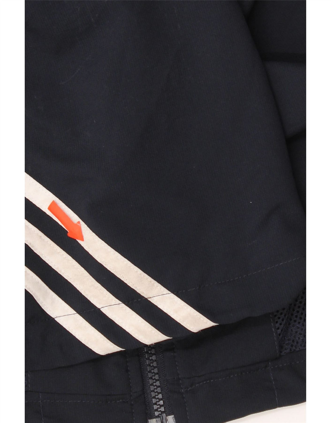 Giacca da uomo Adidas Climalite Top Jacket Large Blu Navy in poliestere