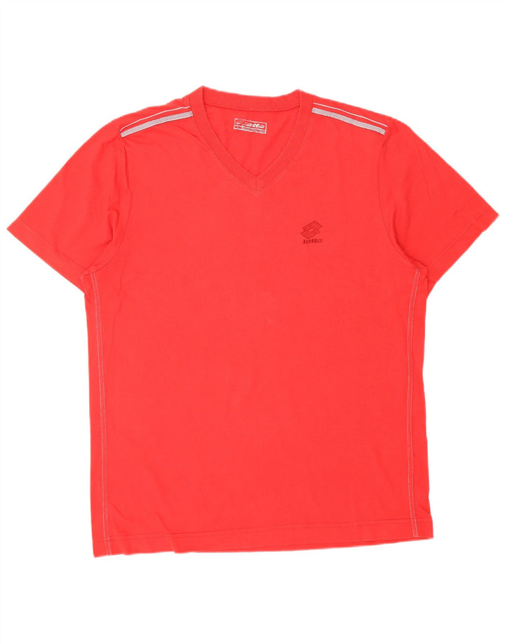 T-shirt da uomo LOTTO Top grande rossa
