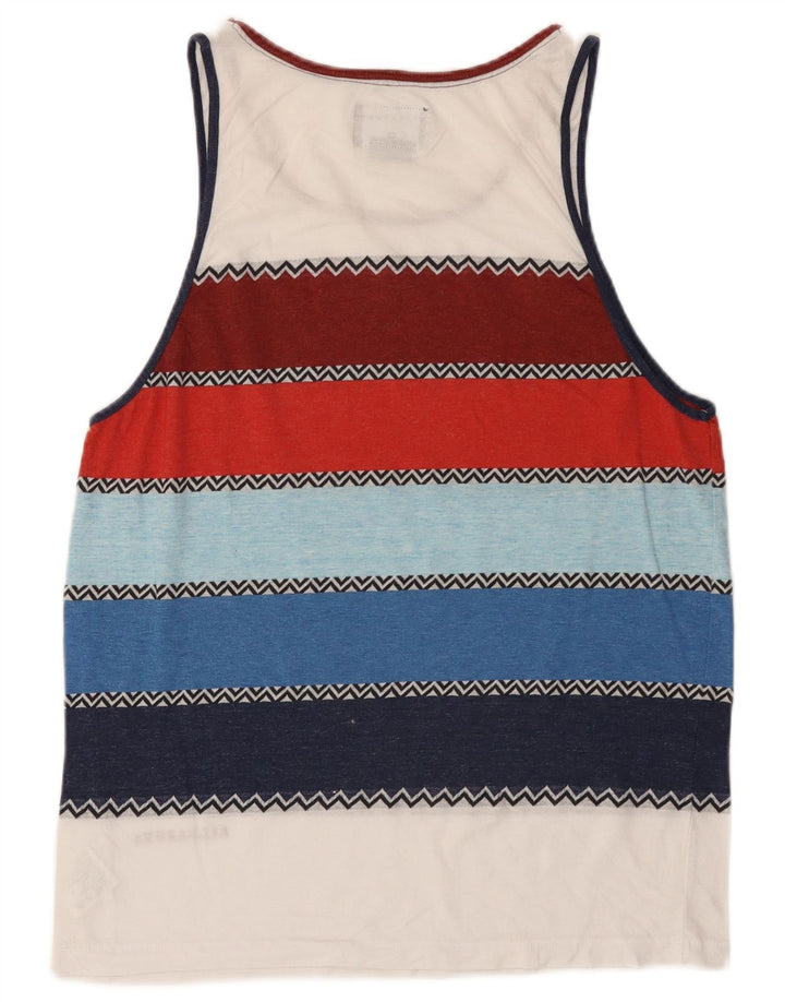 Canotta da uomo Billabong in cotone a righe multicolori medie
