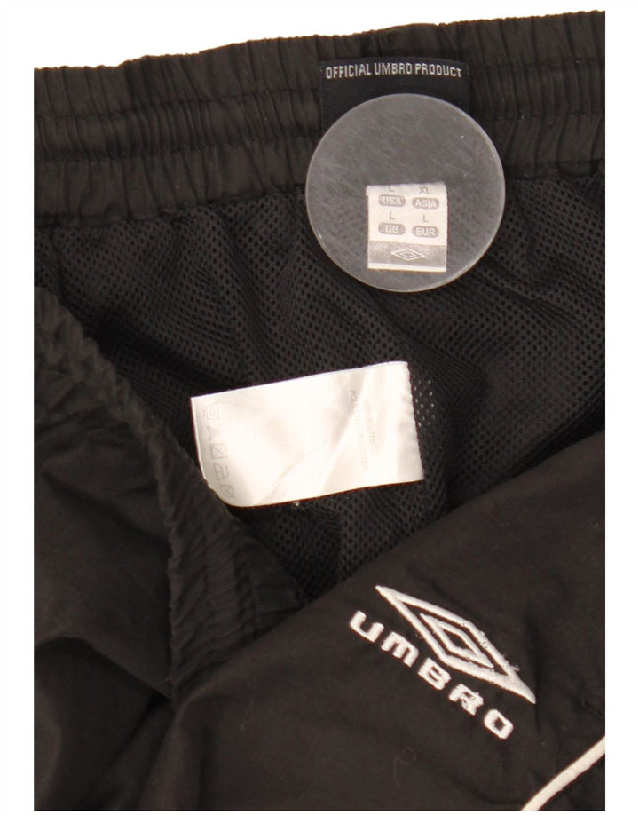 Pantaloni da tuta da uomo Umbro Joggers Large Poliestere nero