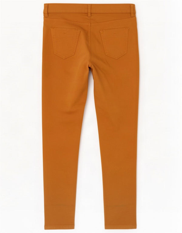 Massimo Dutti Pantaloni skinny casual da donna EU 42 Large W32 L30 Giallo