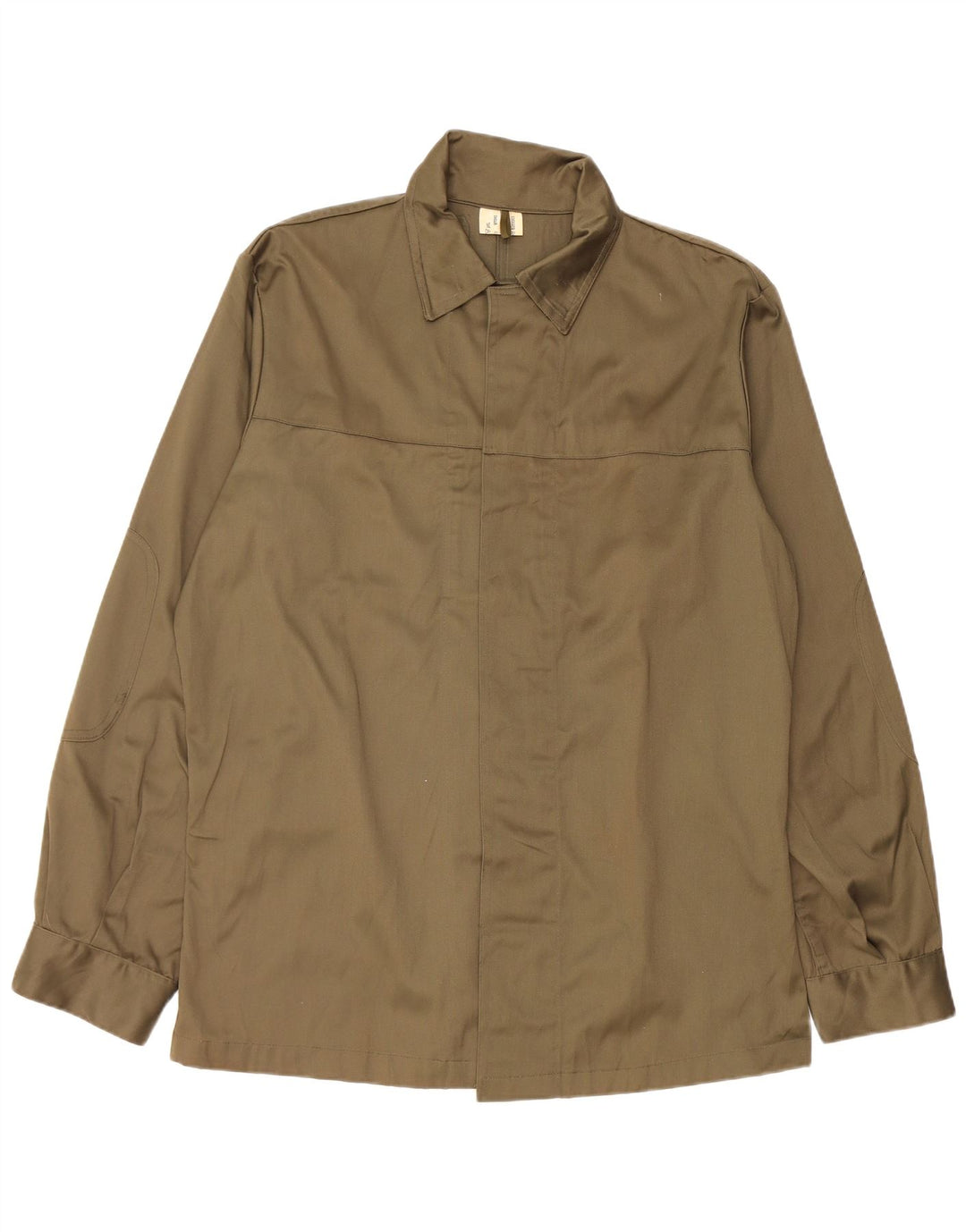 Camicia militare vintage da uomo XL color kaki