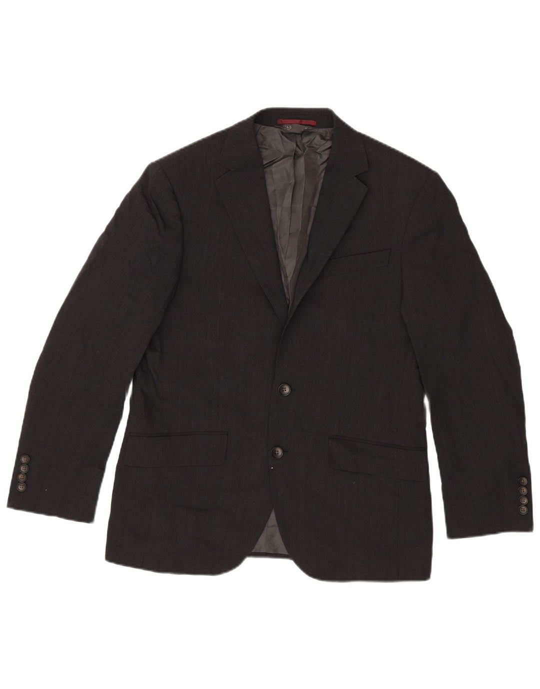 Giacca blazer a 2 bottoni da uomo Marks & Spencer UK 38 Lana grigio medio