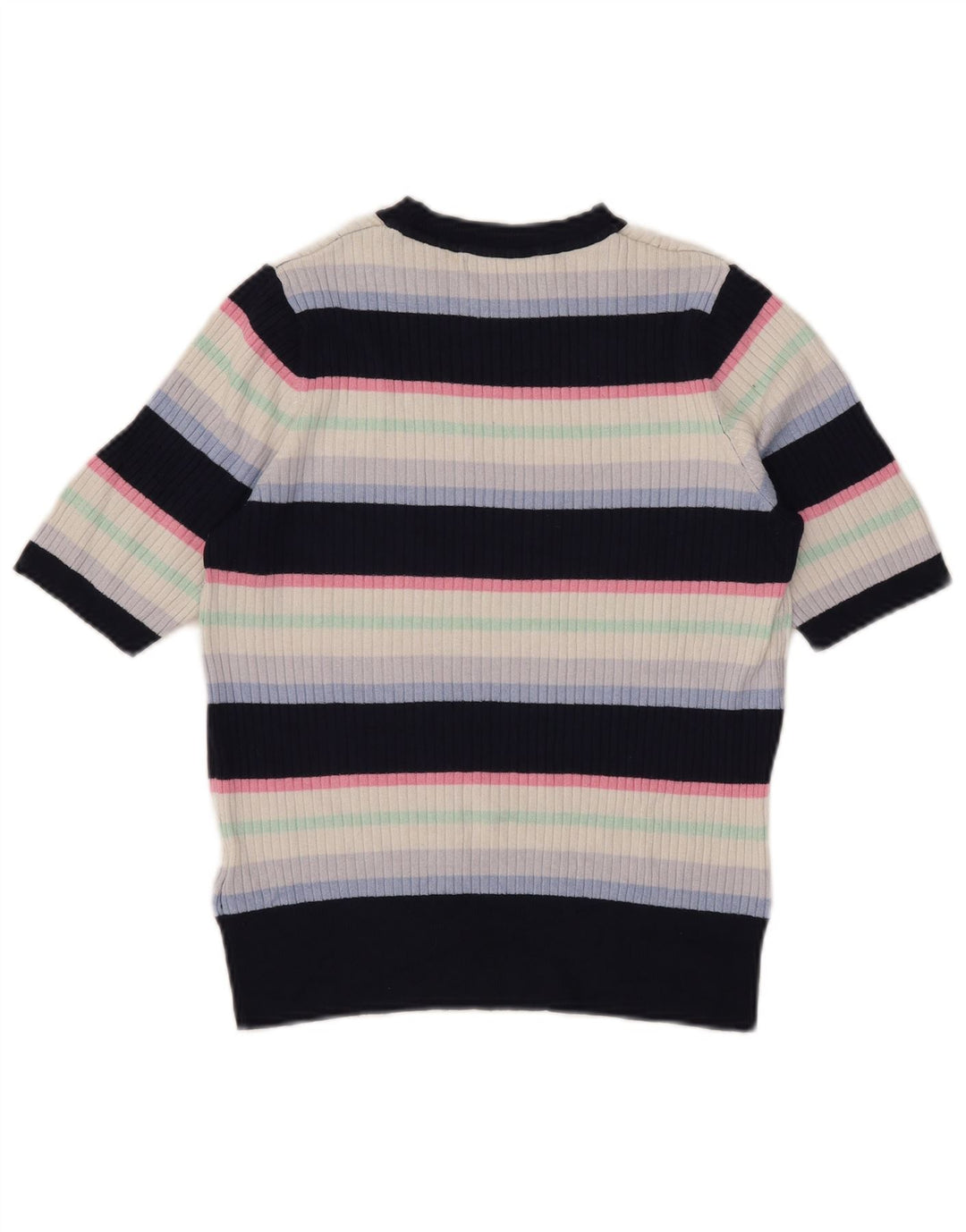 Maglione maglione con scollo a barca da donna Marks & Spencer UK 14 blu navy medio