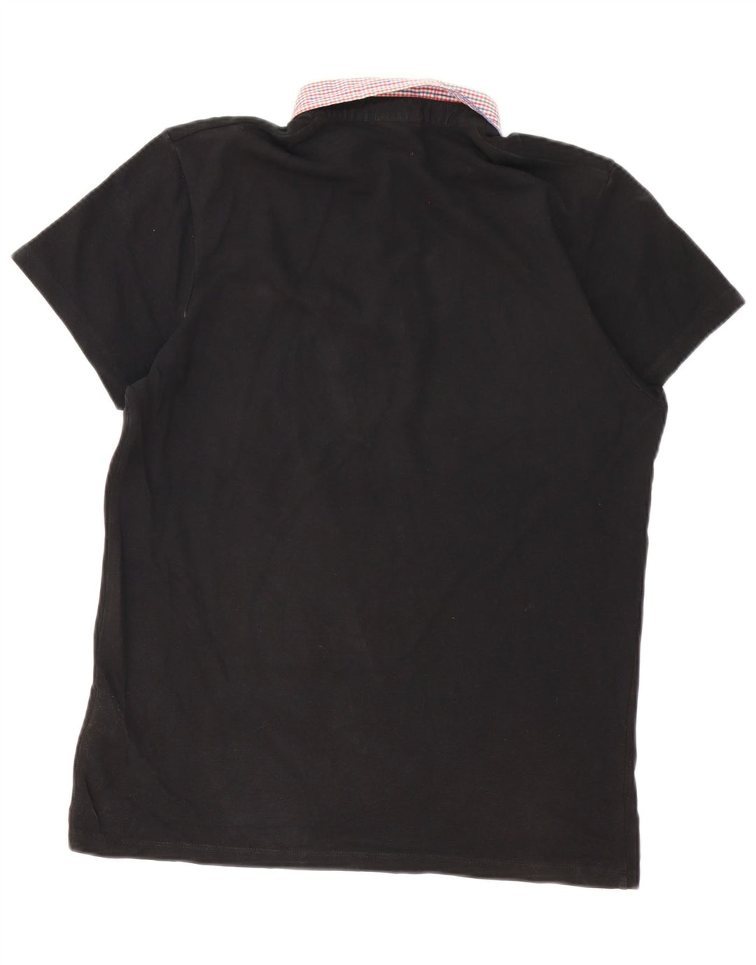 Polo da uomo Jack & Jones grande in cotone nero