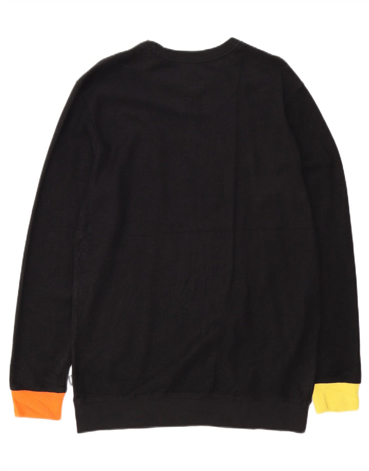 Felpa grafica da uomo Vans, maglione, cotone nero medio