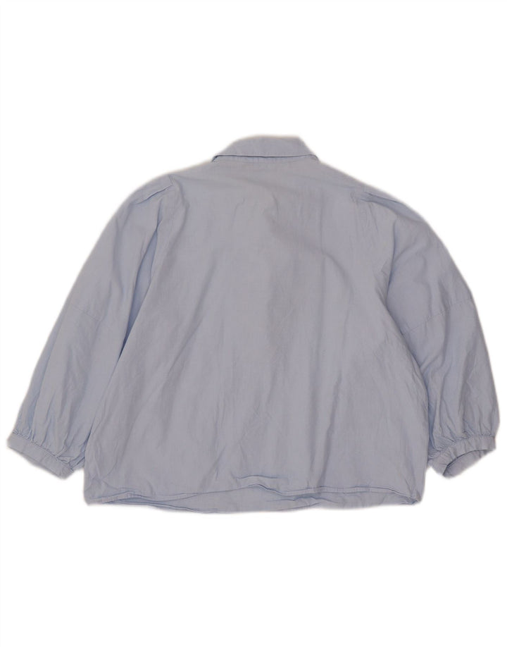 Top Zara da donna con maniche a 3/4, taglia UK 14, blu medio