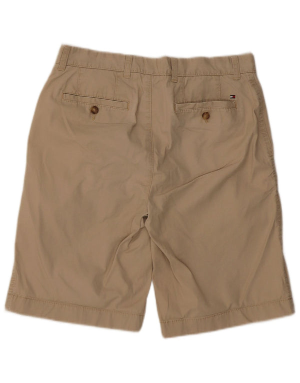 Pantaloncini chino da uomo Tommy Hilfiger W30 cotone beige medio
