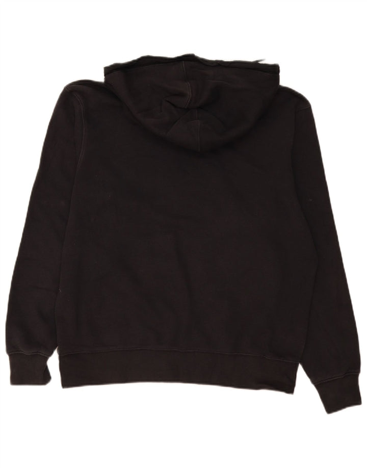 Felpa con cappuccio da uomo Nike Small in cotone nero