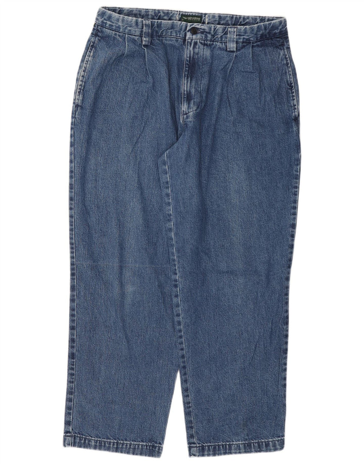 DOCKERS Jeans dritti da uomo W36 L29 cotone blu