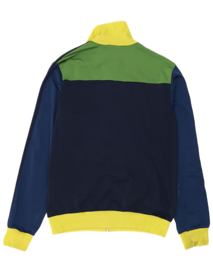 Adidas Mens Tracksuit Top Jacket Medium Multicoloured Colourblock Polyester