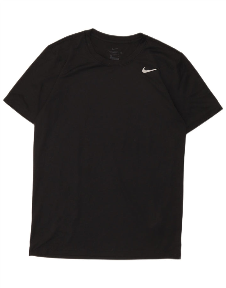 T-shirt Nike Dri Fit da uomo, piccola, in poliestere nero