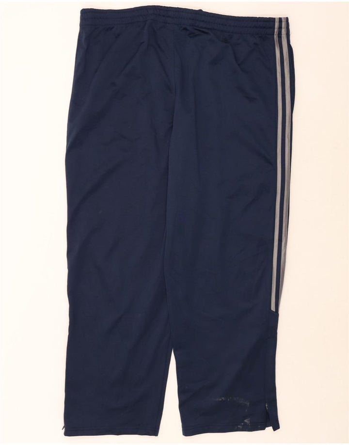 STARTER Mens Tracksuit Trousers 2XL  Navy Blue Polyester Vintage Starter and Second-Hand Starter from Messina Hembry 