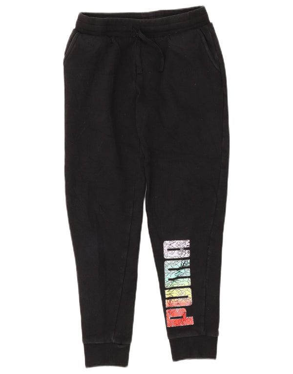 Pantaloni da tuta con grafica PUMA da ragazzo Joggers 10-11 anni medio nero