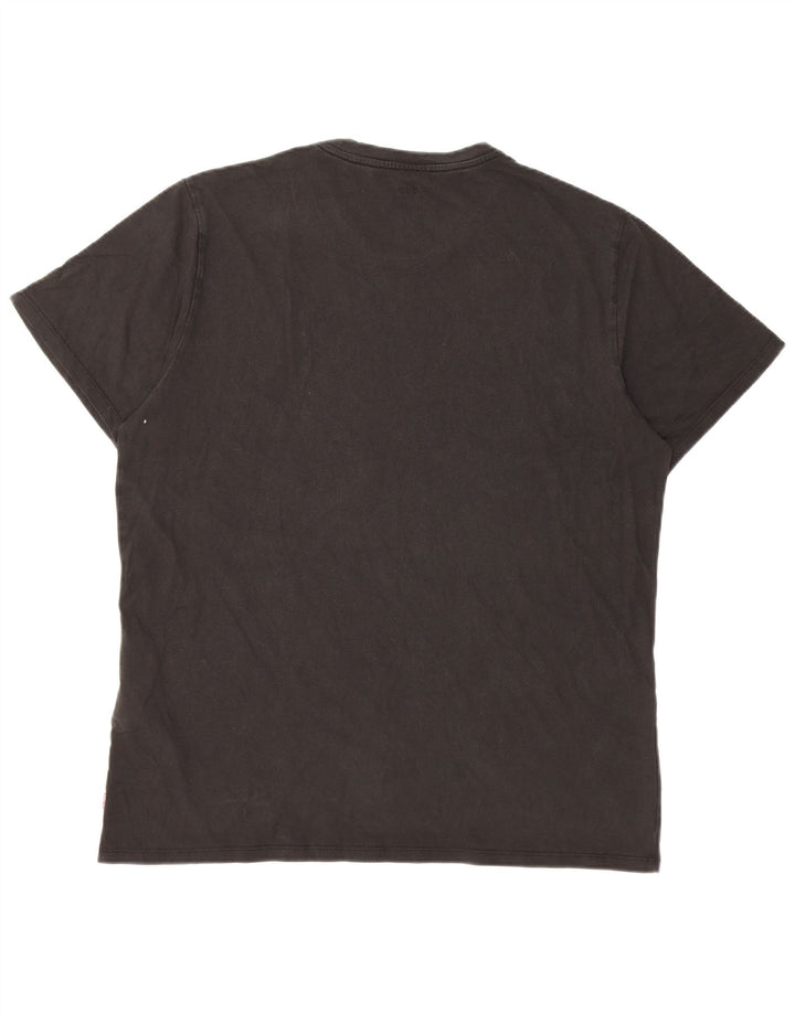 T-shirt grafica da uomo Levi's Top XL in cotone nero