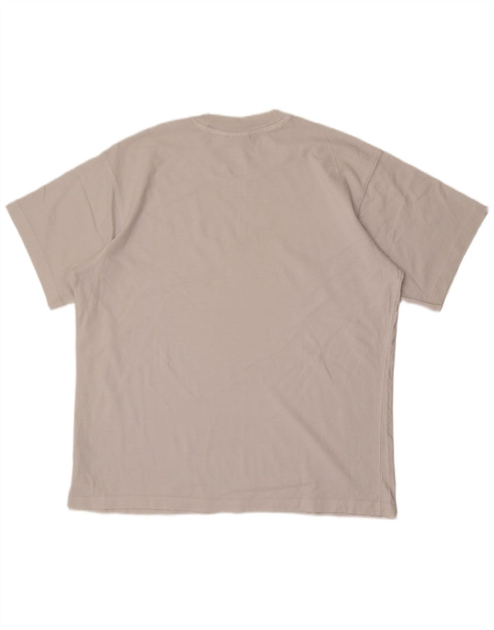 Maglietta Adidas da uomo Top Large in cotone bianco