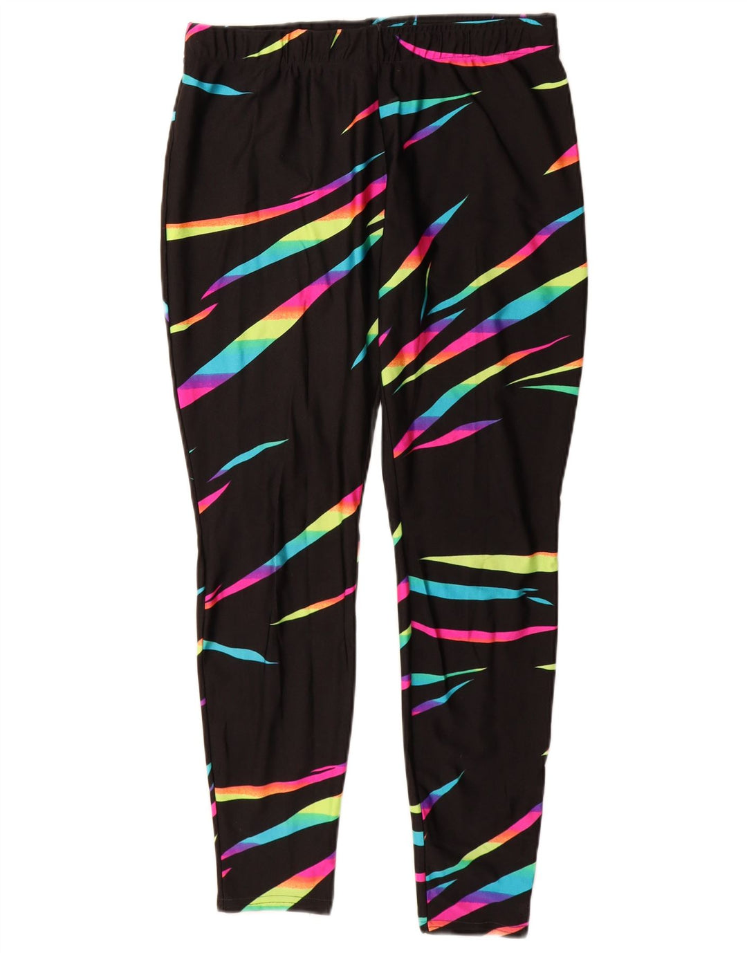 Leggings da donna Rodeo UK 14 Nylon a righe nere grandi