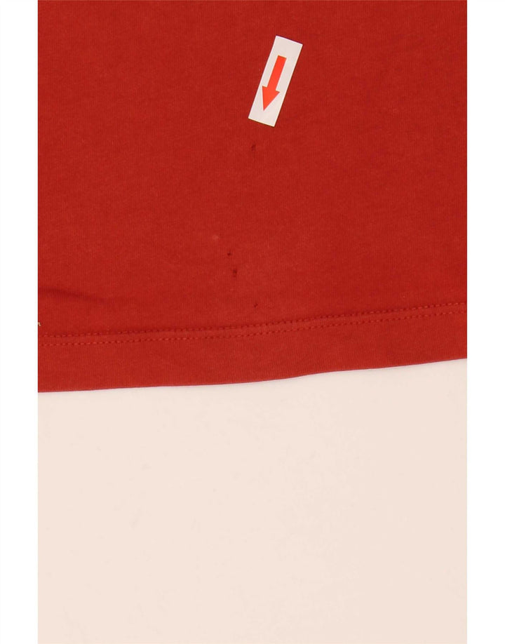 T-shirt grafica da uomo slim fit PEPE Jeans rosso medio