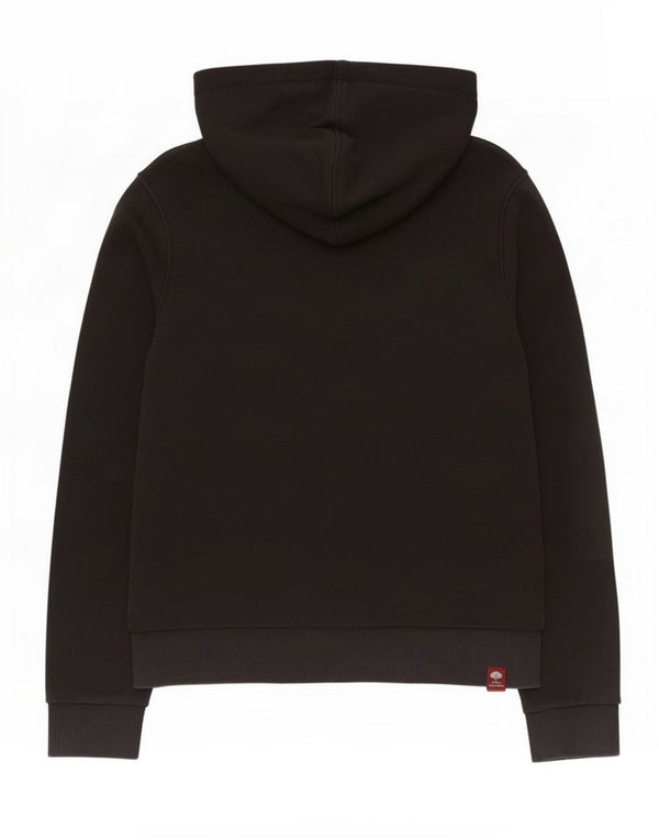 Felpa con cappuccio e zip grafica da donna Puma UK 14 Medium Nero
