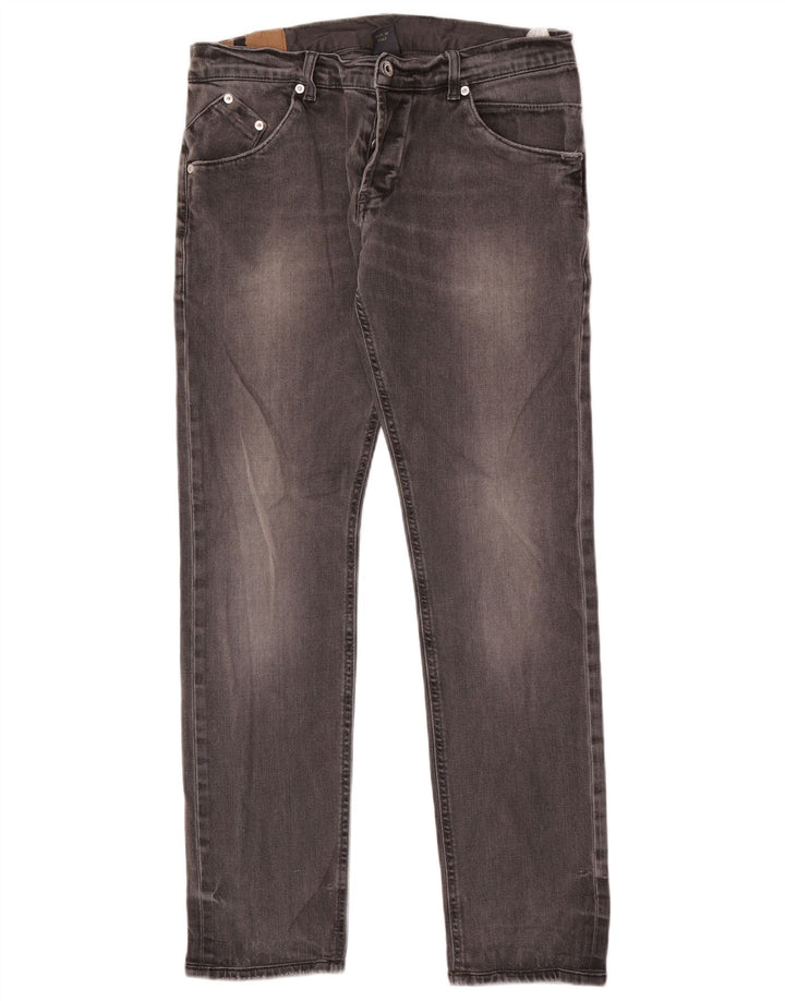 Jeans dritti da uomo Dondup W34 L31 Grigi