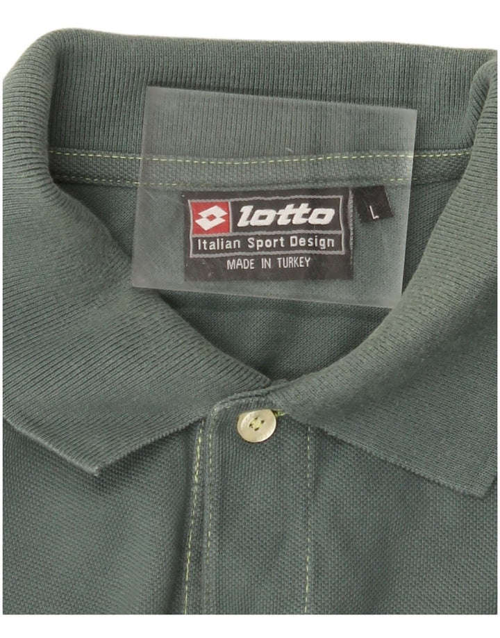 Polo da uomo LOTTO grande blu