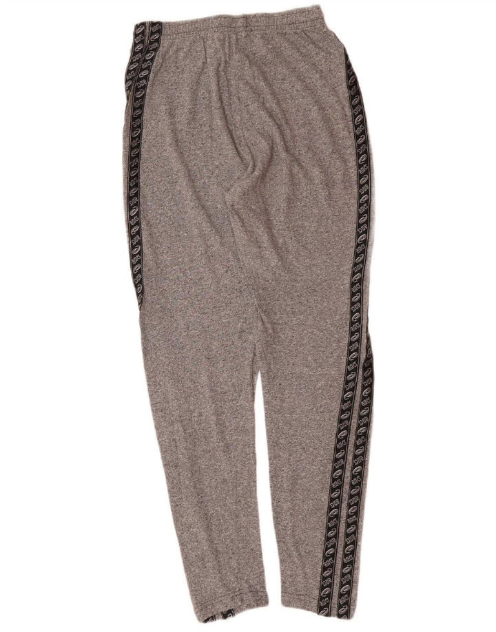 ASICS Mens Graphic Tracksuit Trousers Medium  Grey Cotton