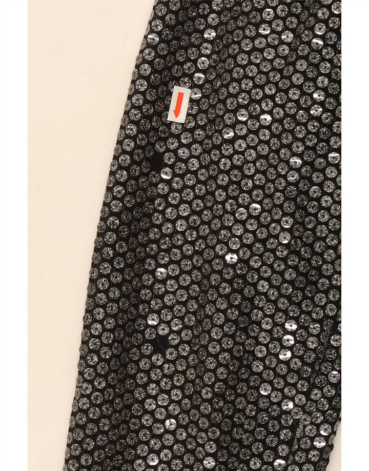 Giacca blazer da donna Bruce oldfield UK 12 argento medio