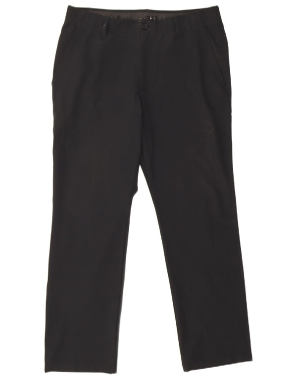 Pantaloni chino dritti da uomo Under Armour W36 L30 neri