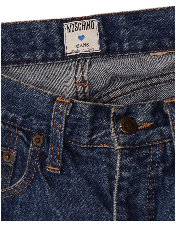 Jeans affusolati Moschino da donna W28 L30 Blu